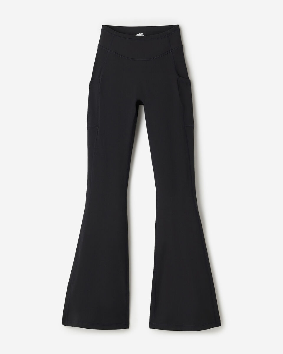 Legging sport &eacute;vas&eacute; en tricot