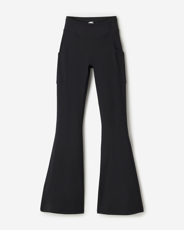 Legging sport &eacute;vas&eacute; en tricot