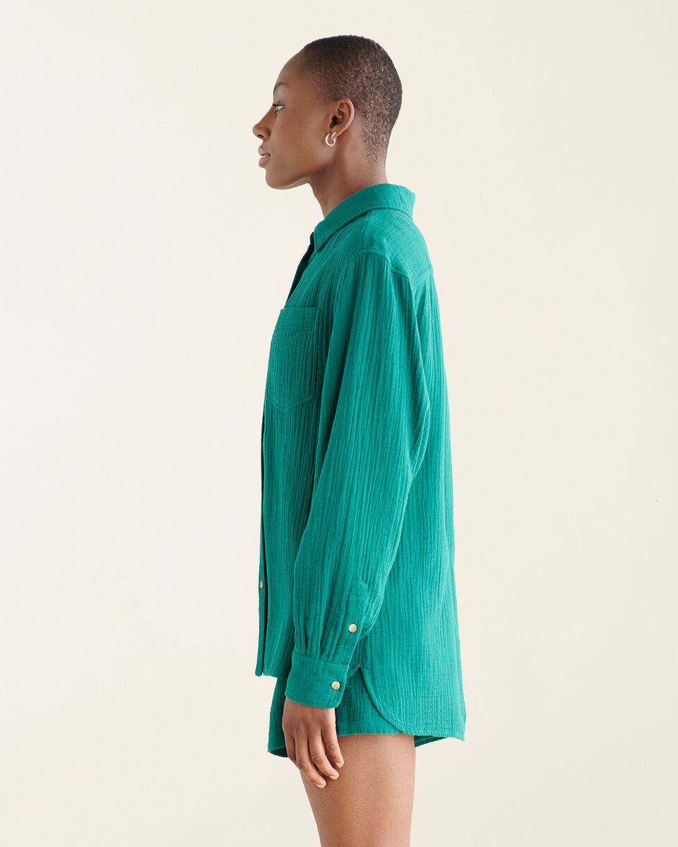 Roots Isla Cotton Gauze Shirt. 3