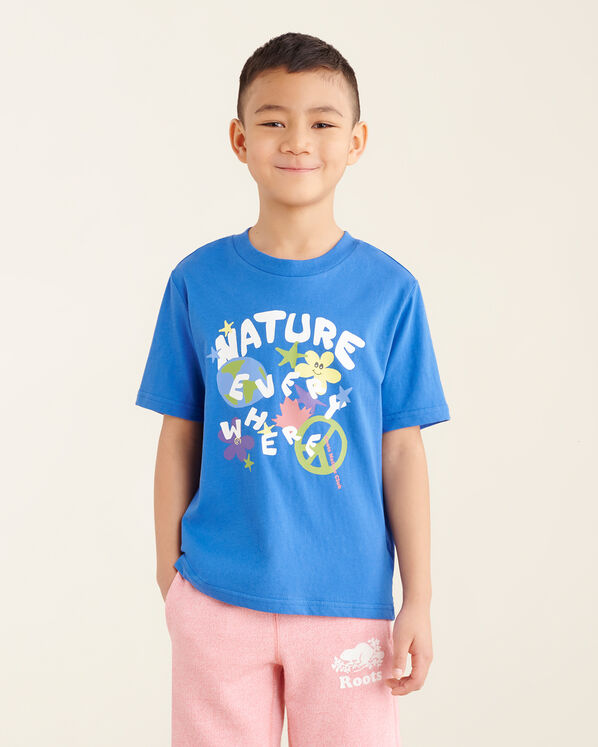 T-shirt imprimé Club de la nature pour enfants