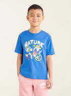 T-shirt imprimé Club de la nature pour enfants