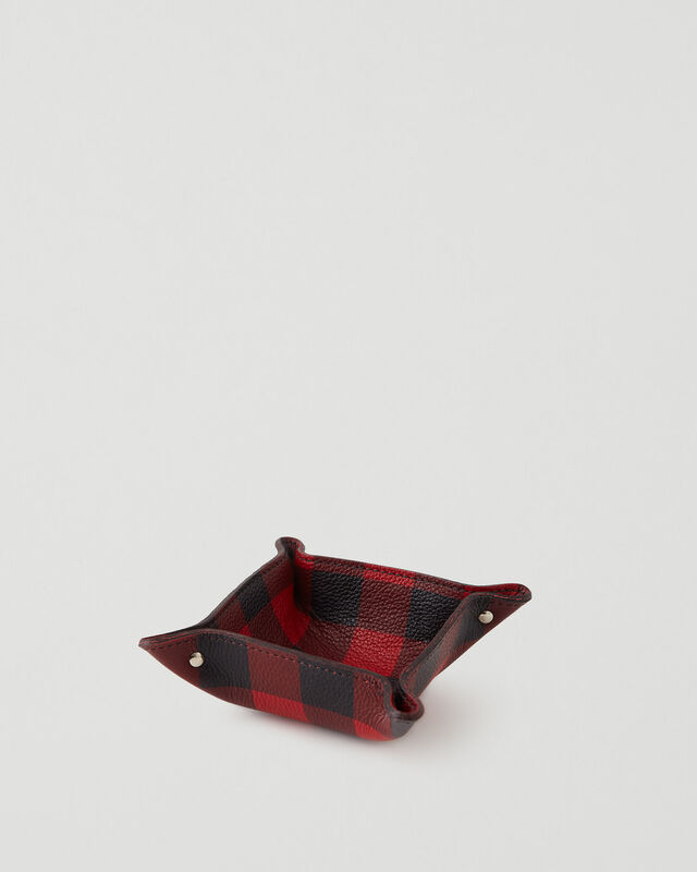 Roots Park Plaid Small Tray Cervino. 1
