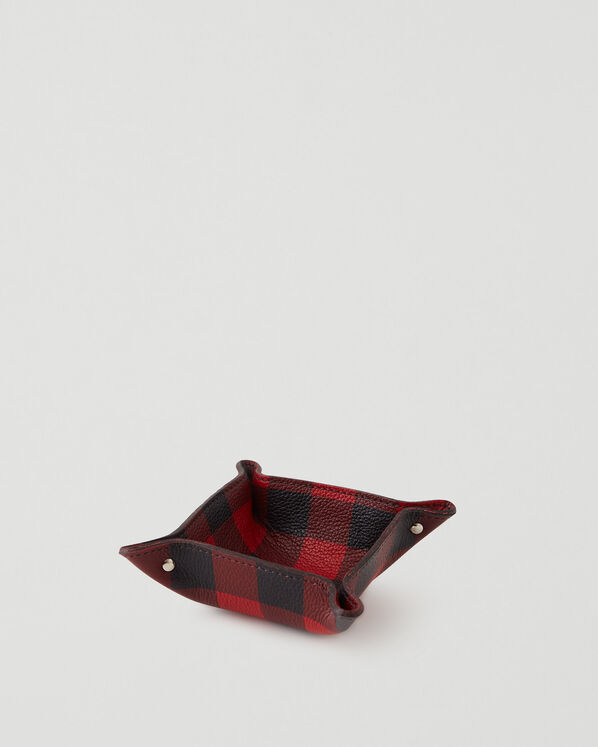 Park Plaid Small Tray Cervino