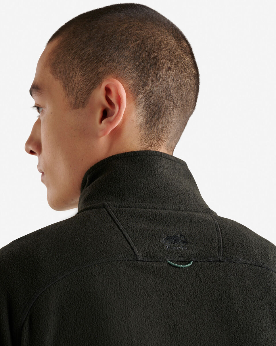 Renew Microfleece Half Zip Stein