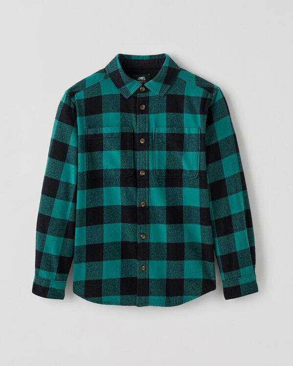 Kids Relaxed Park Plaid Shirt