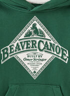 Toddler Beaver Canoe Relaxed Hoodie