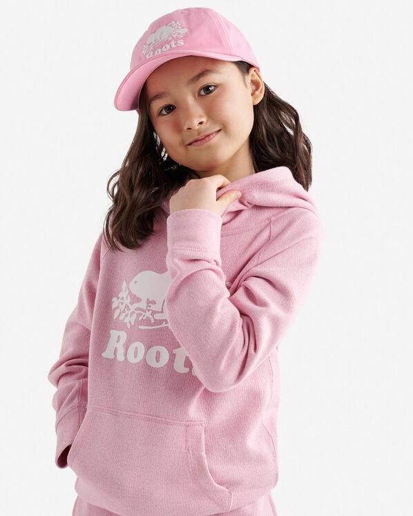 Chandail kangourou original à capuchon en coton bio pour enfants