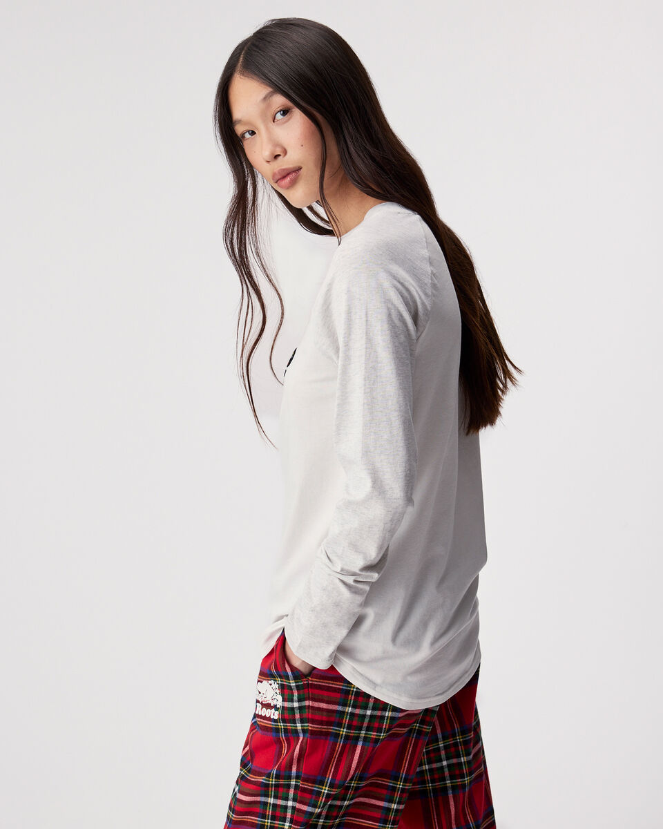 Womens Cooper Plaid Long Sleeve T-Shirt