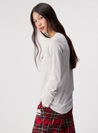 Womens Cooper Plaid Long Sleeve T-Shirt