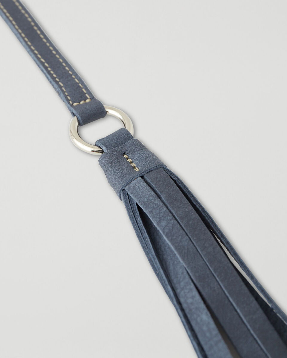 Porte-clés à pampille en cuir Tribe