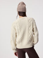 Cable Knit Crew Sweater