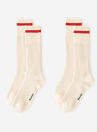 Adult Cotton Cabin Sock 2 Pack