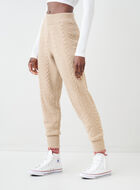 Cable Knit Jogger