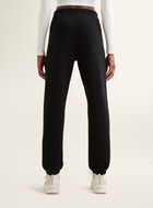 Pantalon en molleton de coton bio à taille haute Cooper