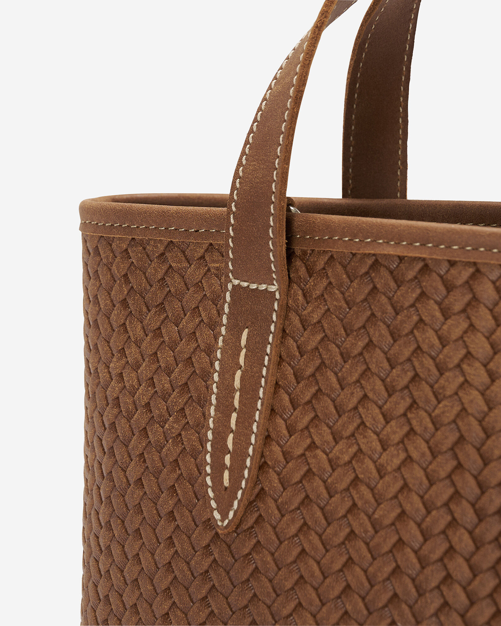 Small Carryall Crossbody Woven