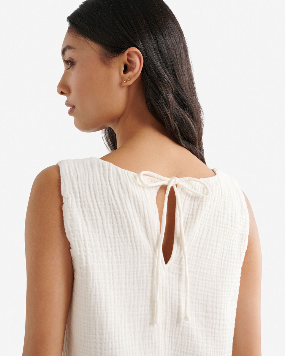 Camisole en gaze de coton Isla