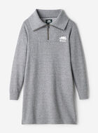 Organic Cooper Half Zip Dress