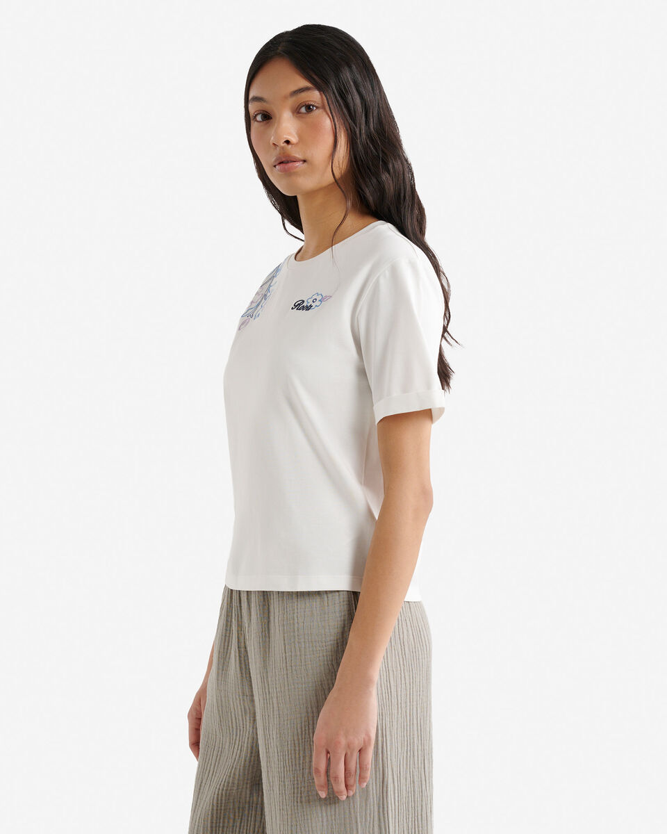 T-shirt motif floral Roots pour femme