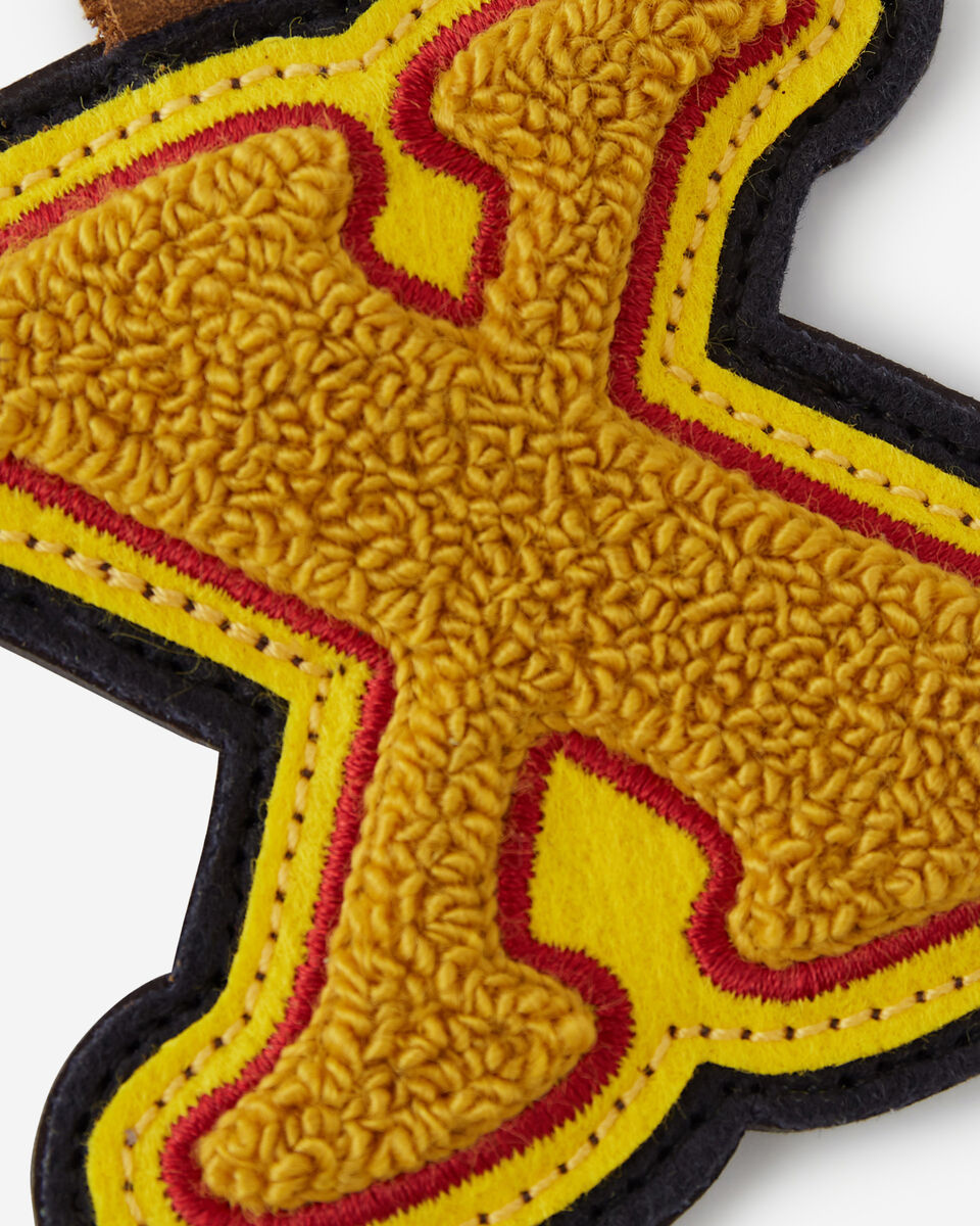 Breloque en chenille en forme de lettre