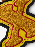 Breloque en chenille en forme de lettre