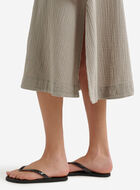 Robe chemise en gaze de coton Isla