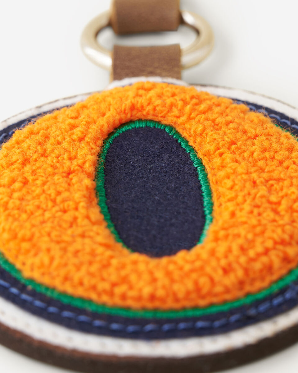 Breloque en chenille en forme de lettre