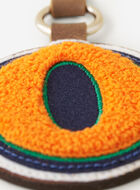 Breloque en chenille en forme de lettre
