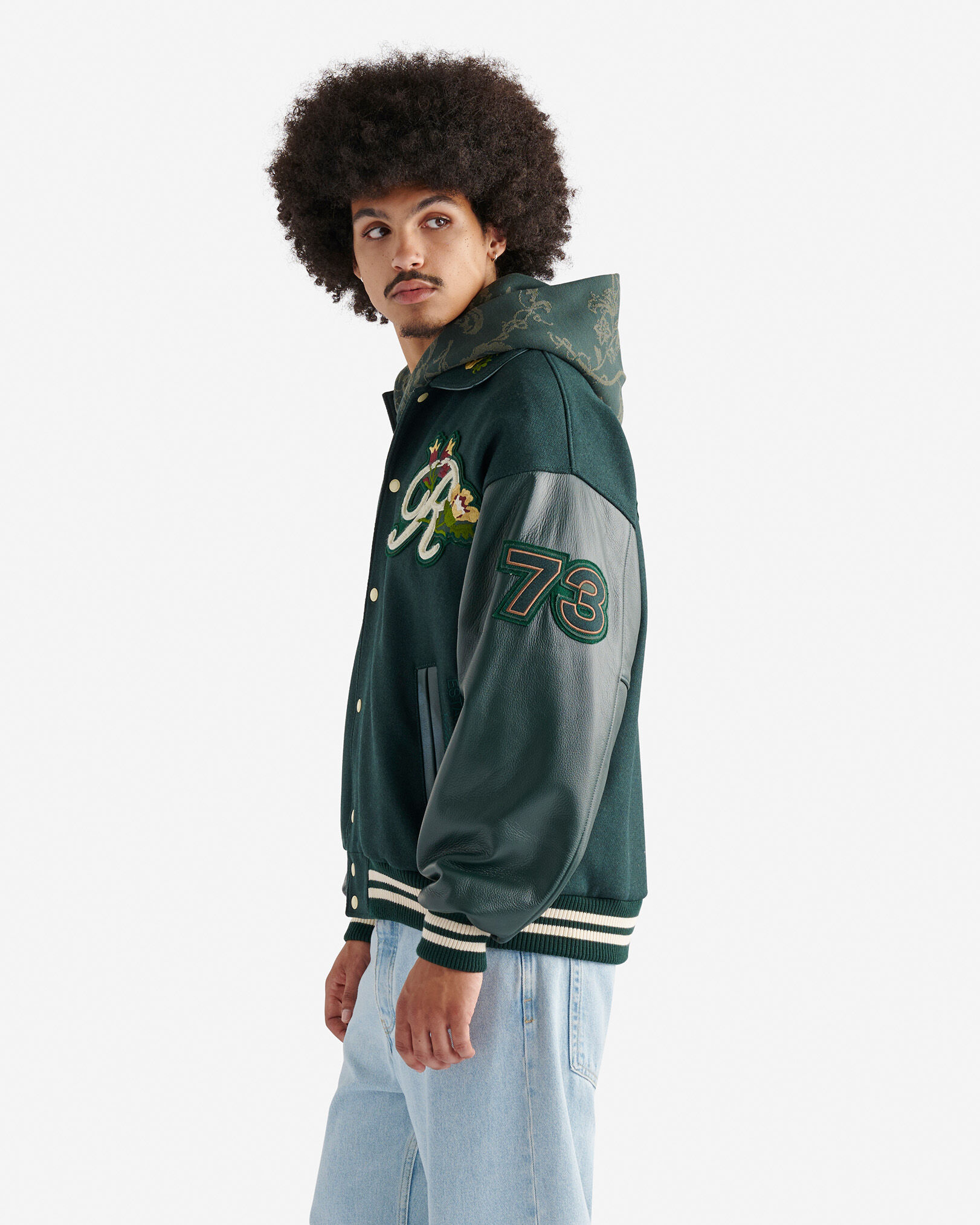 Roots custom varsity jacket deals