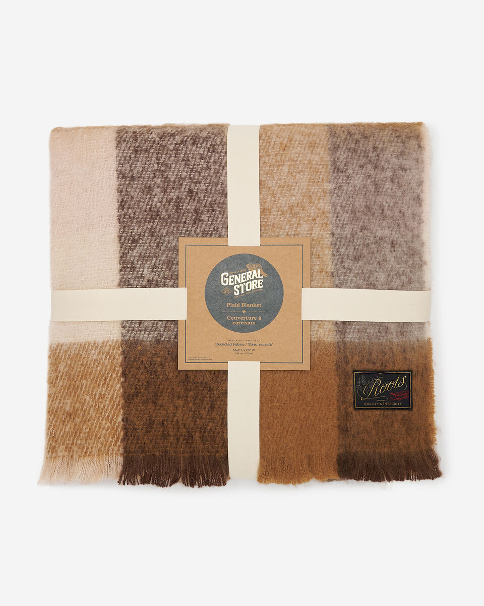 Plaid Throw
