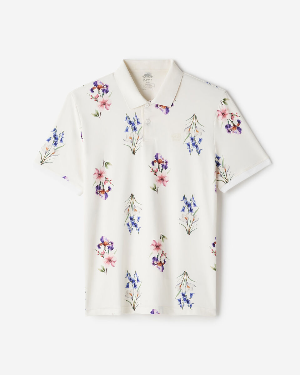 Polo en tricot floral Renew