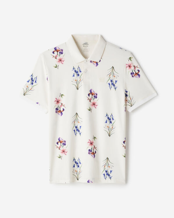 Renew Knit Floral Polo