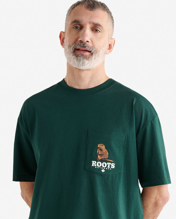 Mens Wildlife Relaxed Pocket T-Shirt