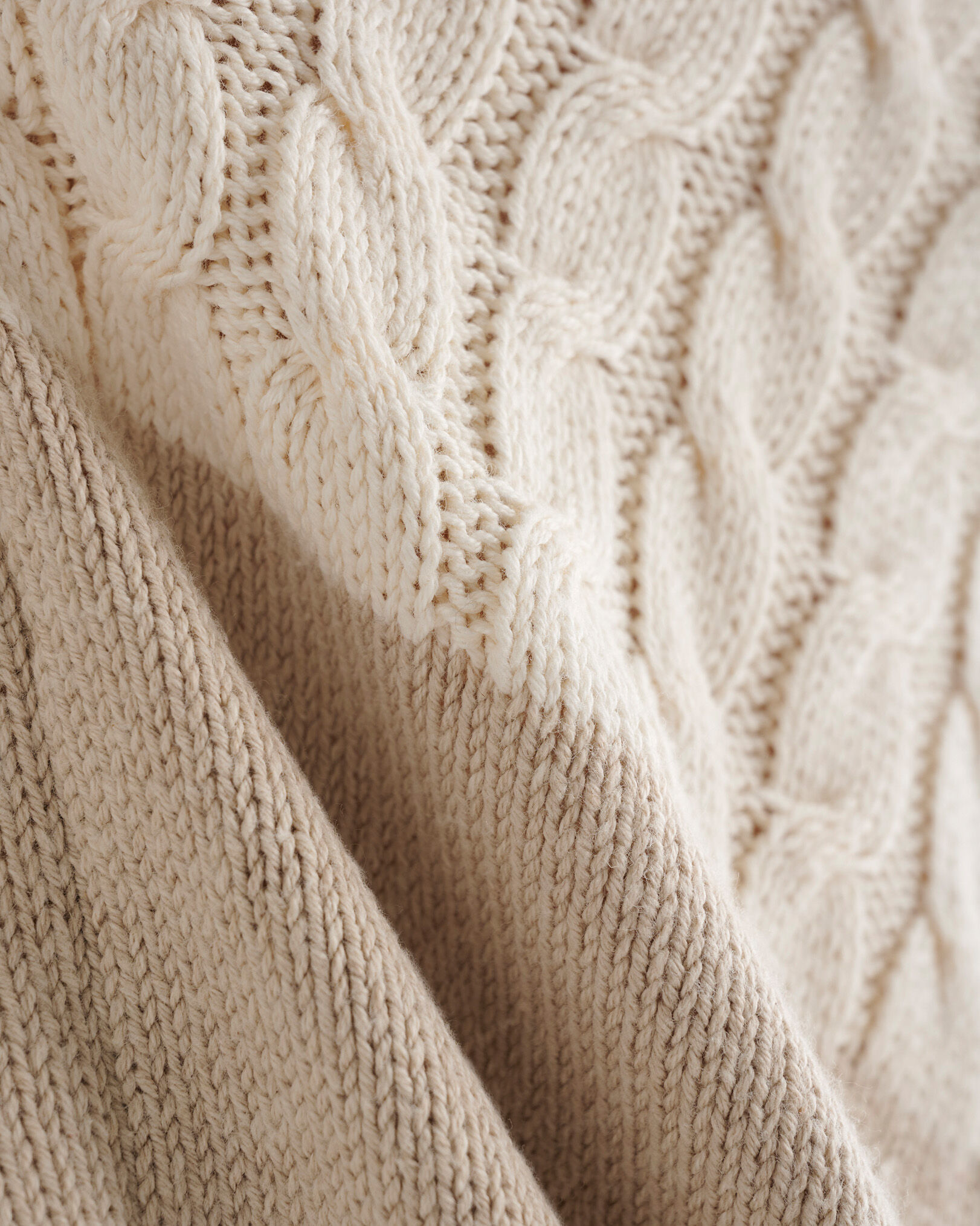 Cabin Relaxed Striped Crew Sweater
