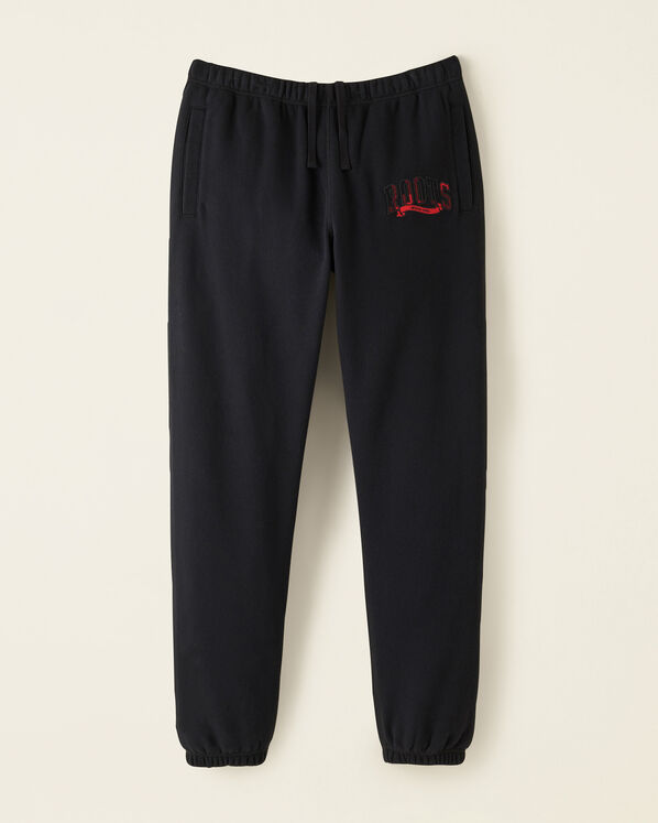 Plaid Applique Sweatpant