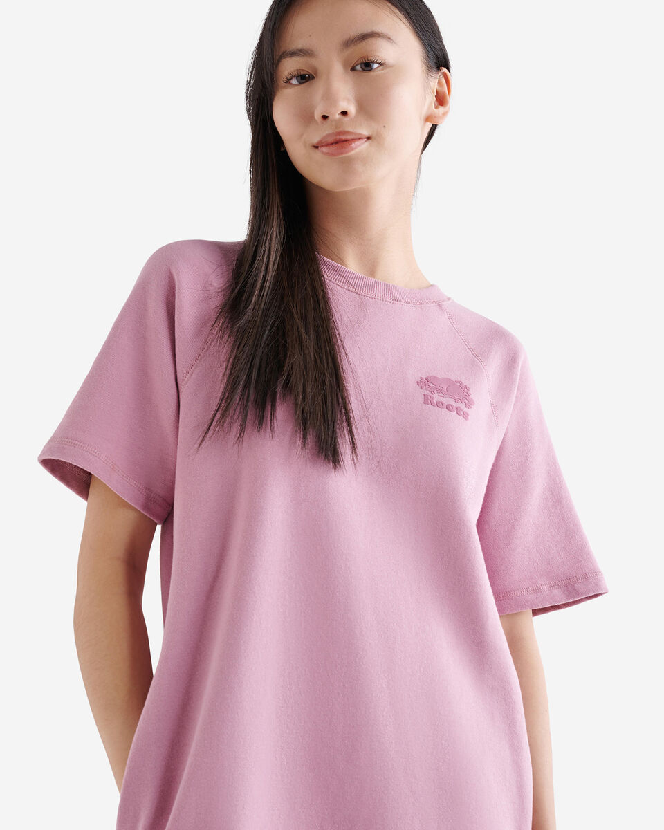 Robe en molleton à manches courtes Cooper