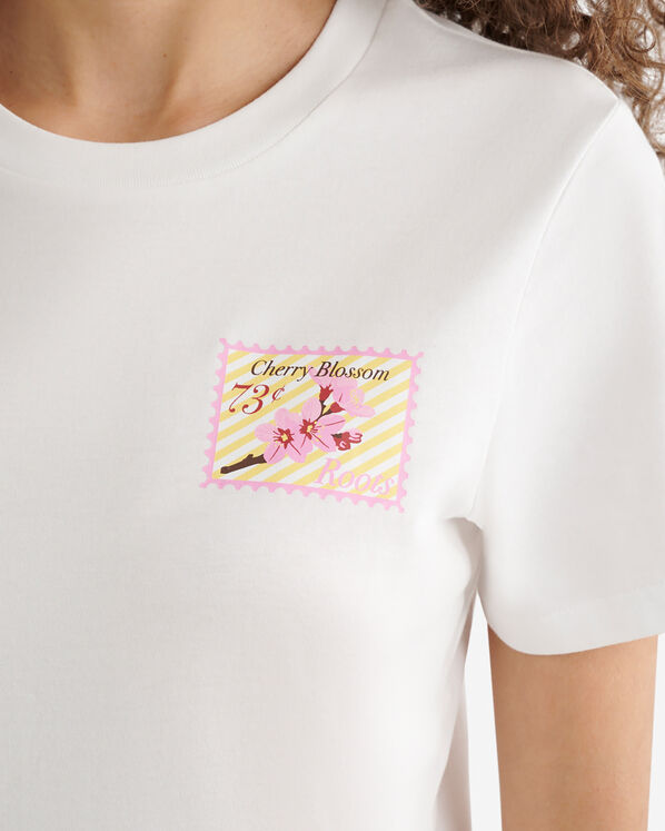 T-shirt Printemps Roots pour femme