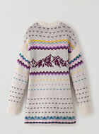 Girls Fair Isle Sweater Dress