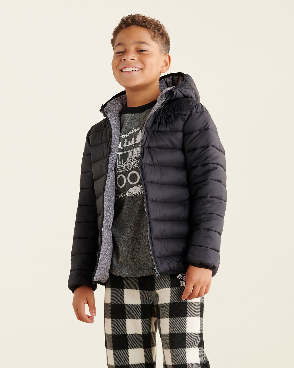 Kids Roots Reversible Puffer Jacket, Outerwear