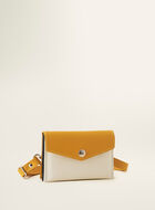 Mini sac à goussets latéraux en accordéon en cuir Cervino