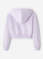 Girls Organic Cooper Shrunken Zip Hoodie