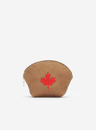 Pochette européenne Feuille d’érable en cuir Tribe