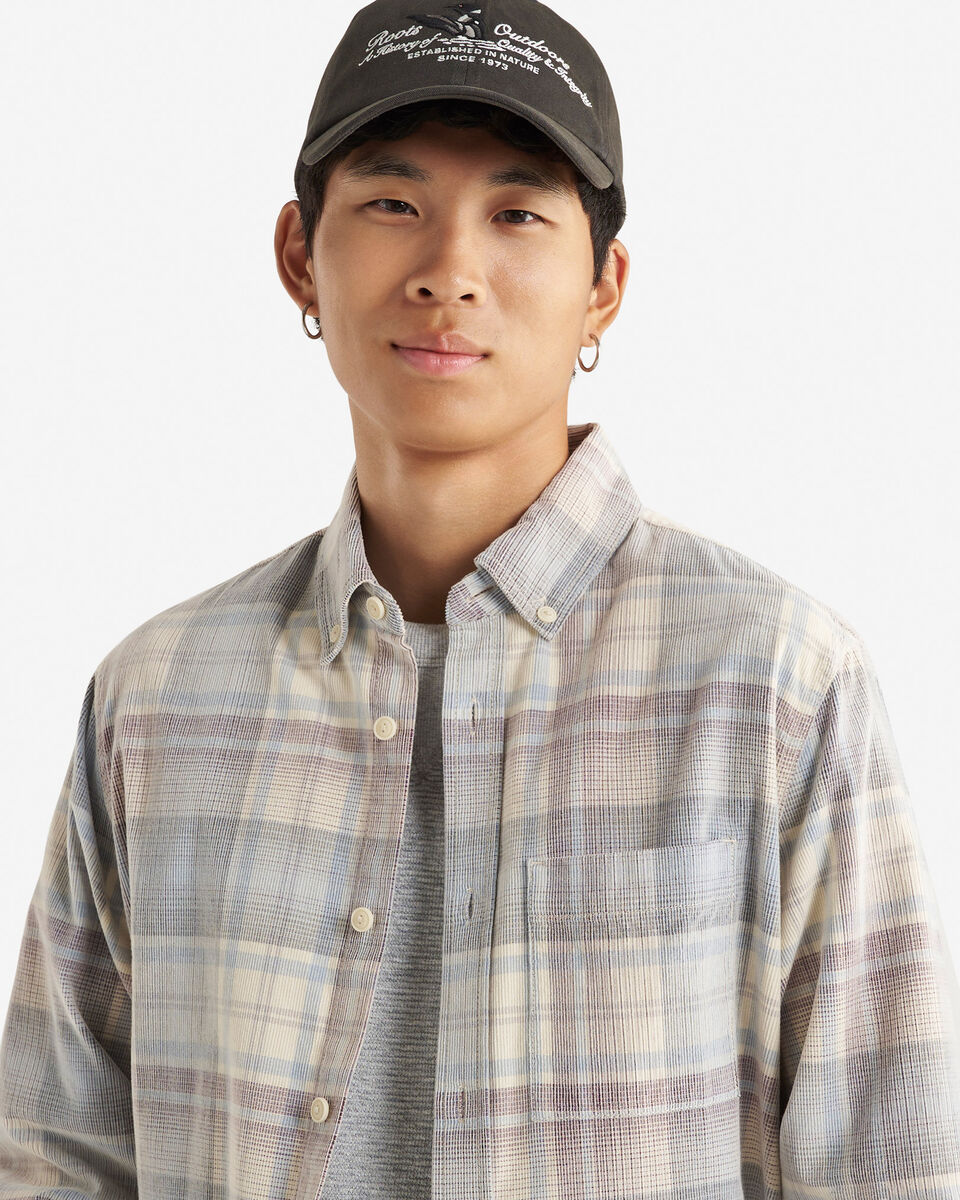 Two-Tone Cord Shirt