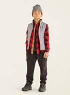 Kids Relaxed Park Plaid Shirt