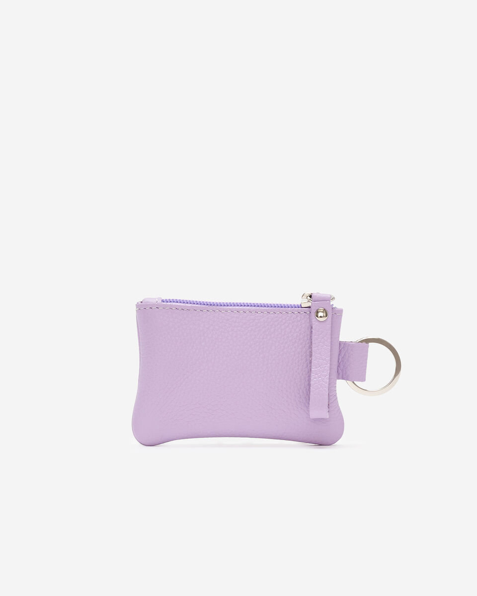 Pochette à glissière en cuir Cervino
