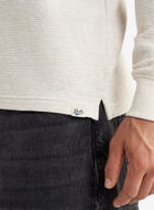 Chandail henley à col boutonné en tricot double Thompson