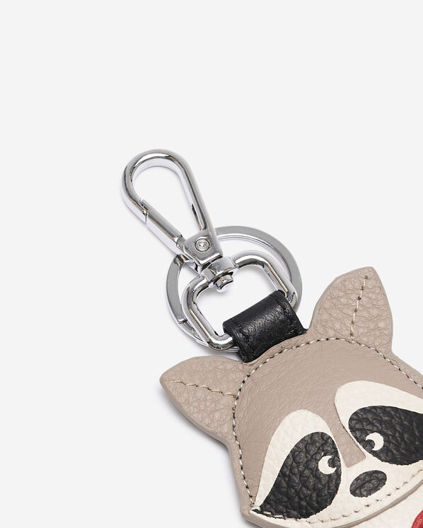 Racoon Charm Keychain