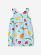 Toddler Girls Garden Print Tank Dress