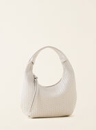 Mini sac Lola en cuir tressé