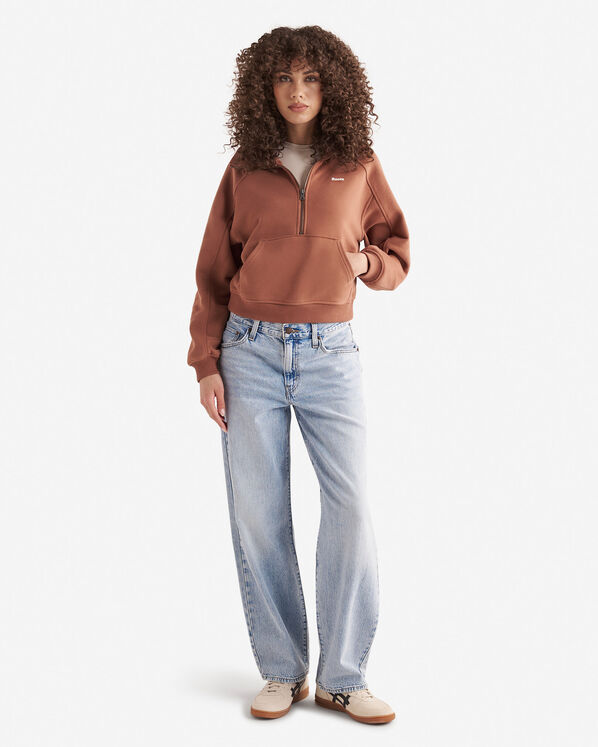 Summer Cloud Half Zip Sweatshirt