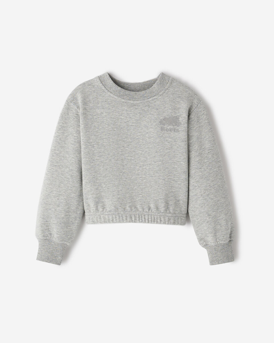 Toddler Girls Cozy Cinched Crew Sweatshirt
